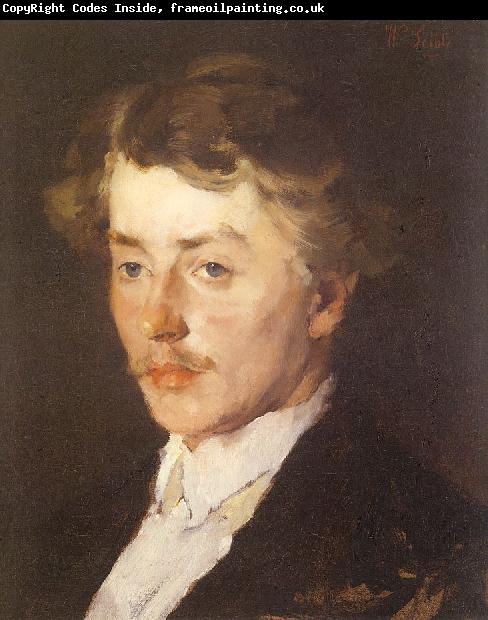 Leibl, Wilhelm Portrait of Wilhelm Trubner